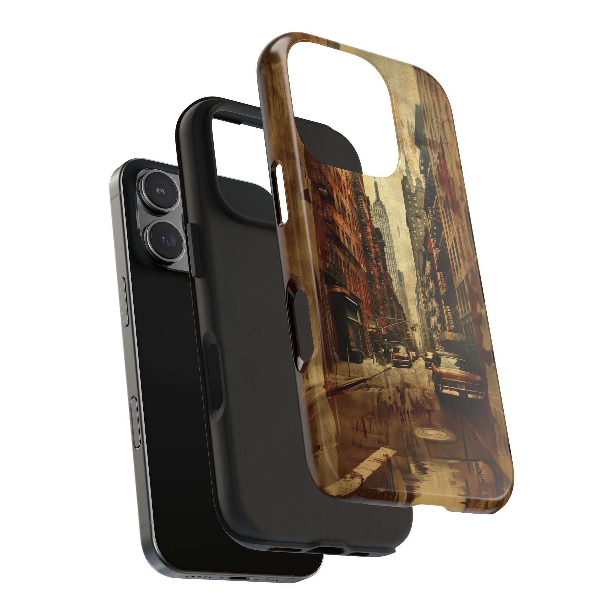 Tough Grunge NYC Collage Phone Case, Perfect for iPhone and Samsung