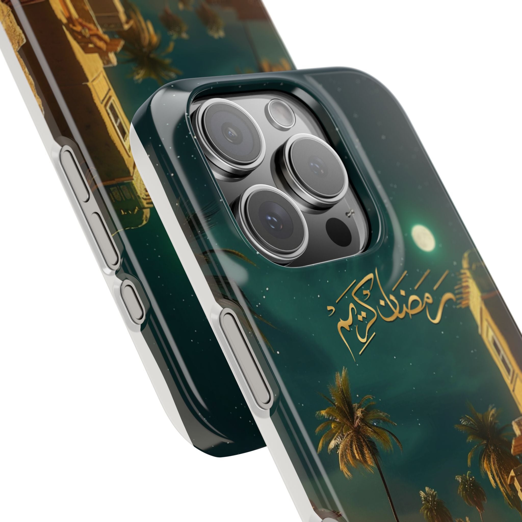 The Ramadan Desert iPhone Slim Case, Desert under the Crescent Moon, Gift for Eid, Ramadan Mubarak, Oriental Vibes