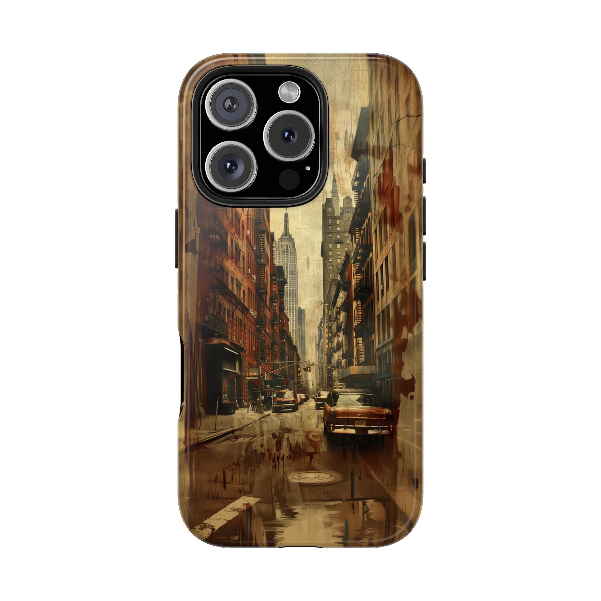 Tough Grunge NYC Collage Phone Case, Perfect for iPhone and Samsung