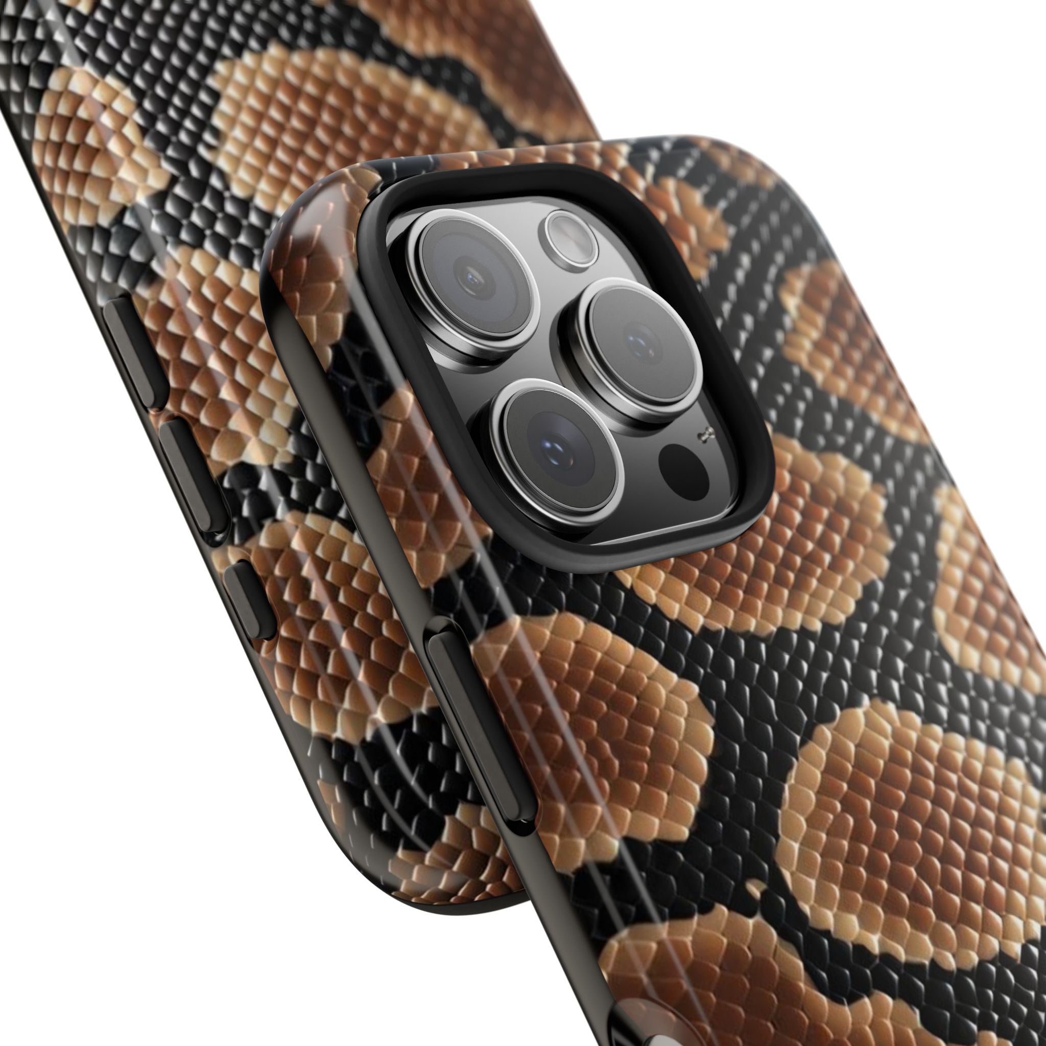 Tough Phone Cases - Snake Skin Pattern Smartphone Cover