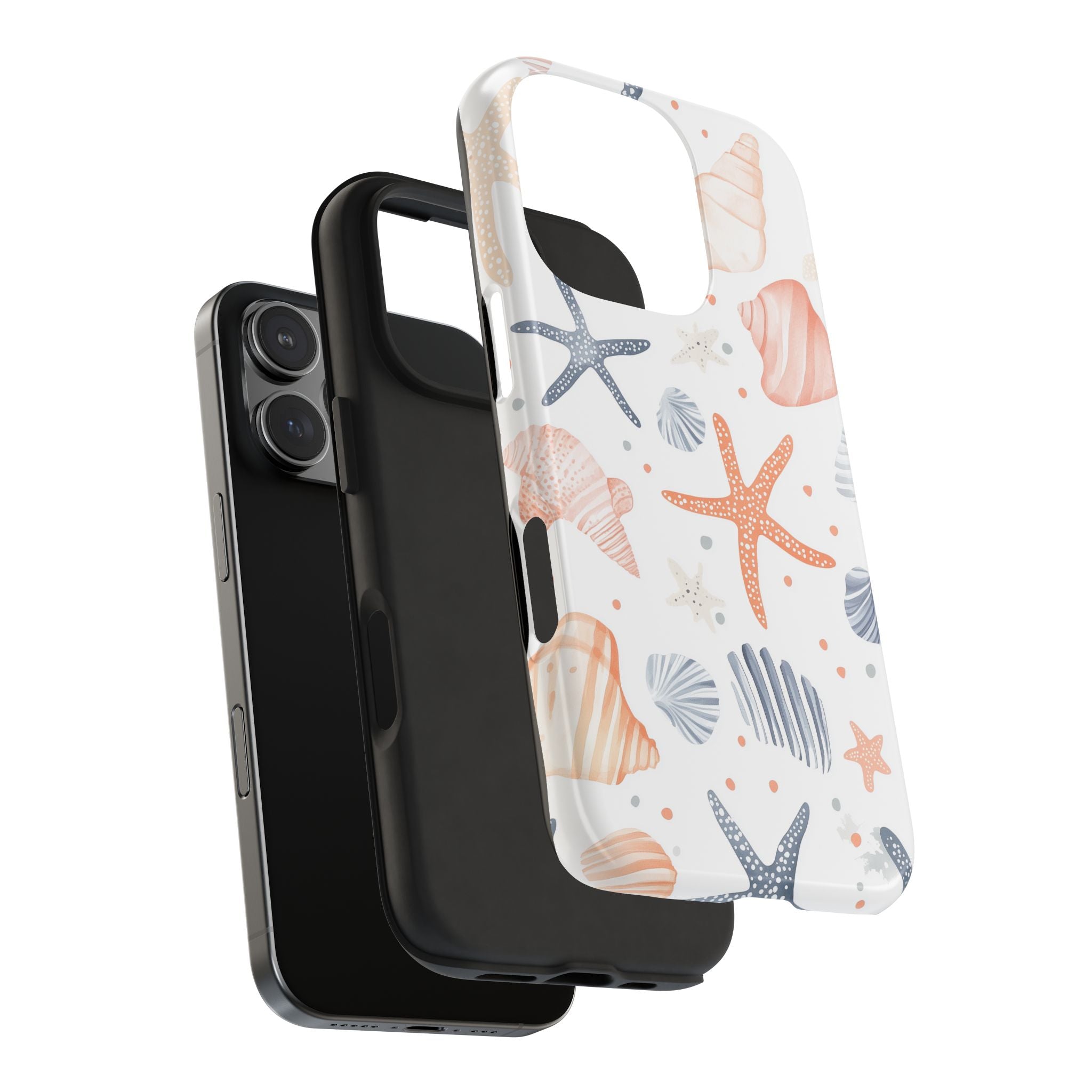 Watercolor Sea Life, Strong Protection for iPhone and Samsung