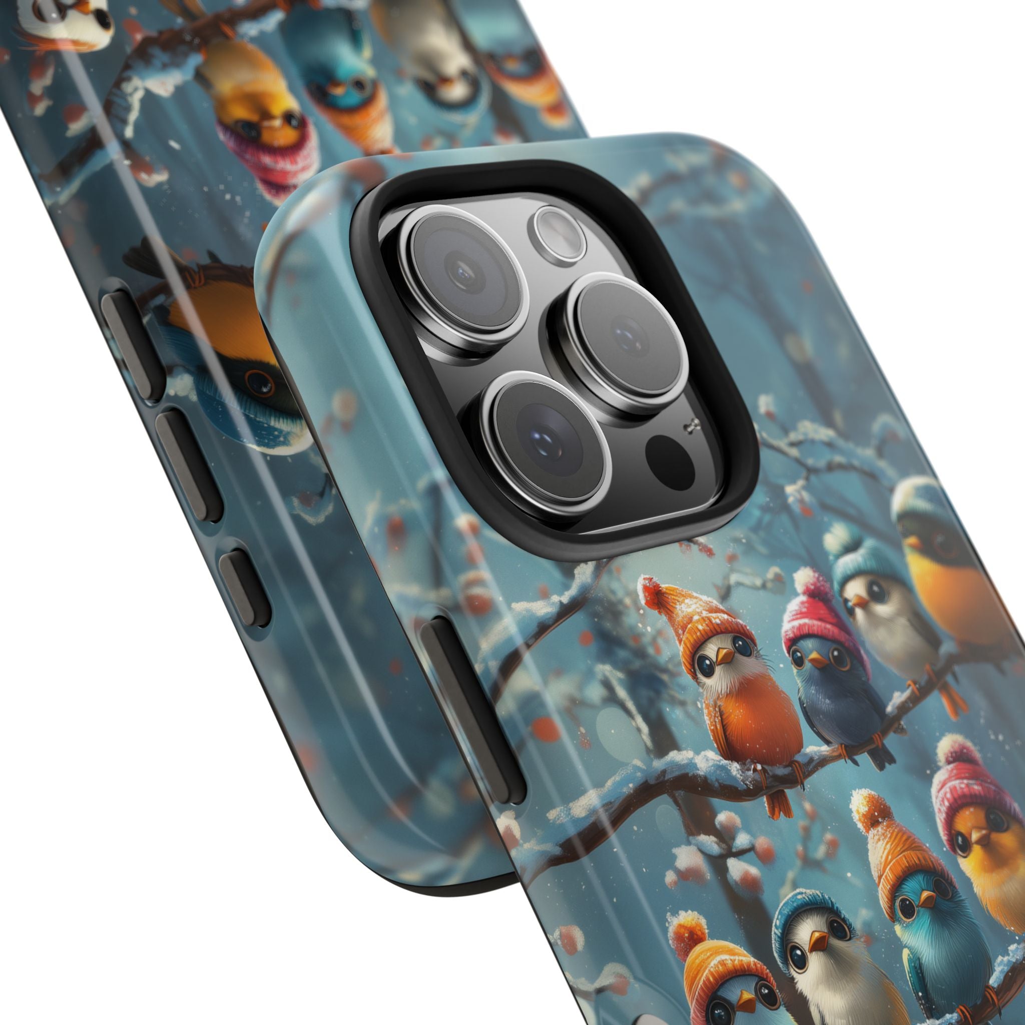 Winter Birds, Strong Protection for iPhone and Samsung