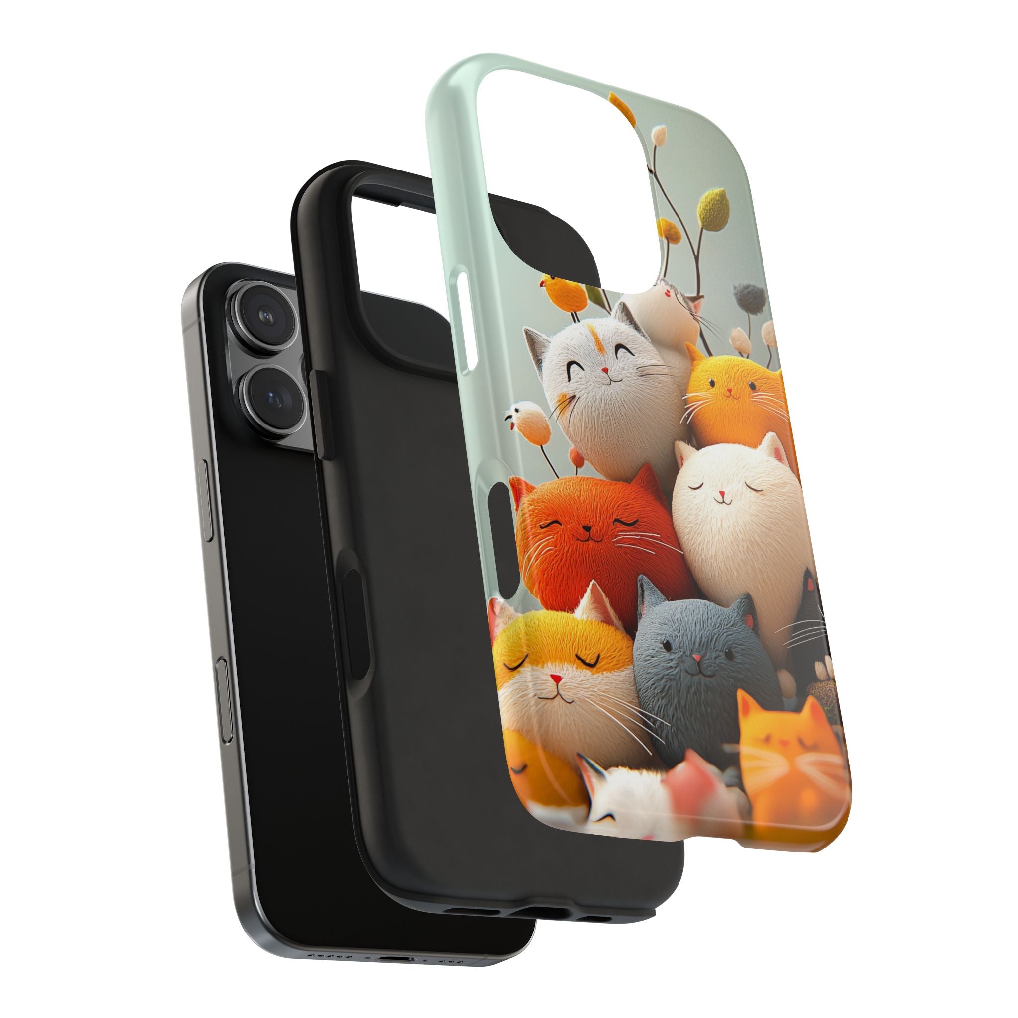 Kitten Phone Cases - Cute and Colorful Kittens Design
