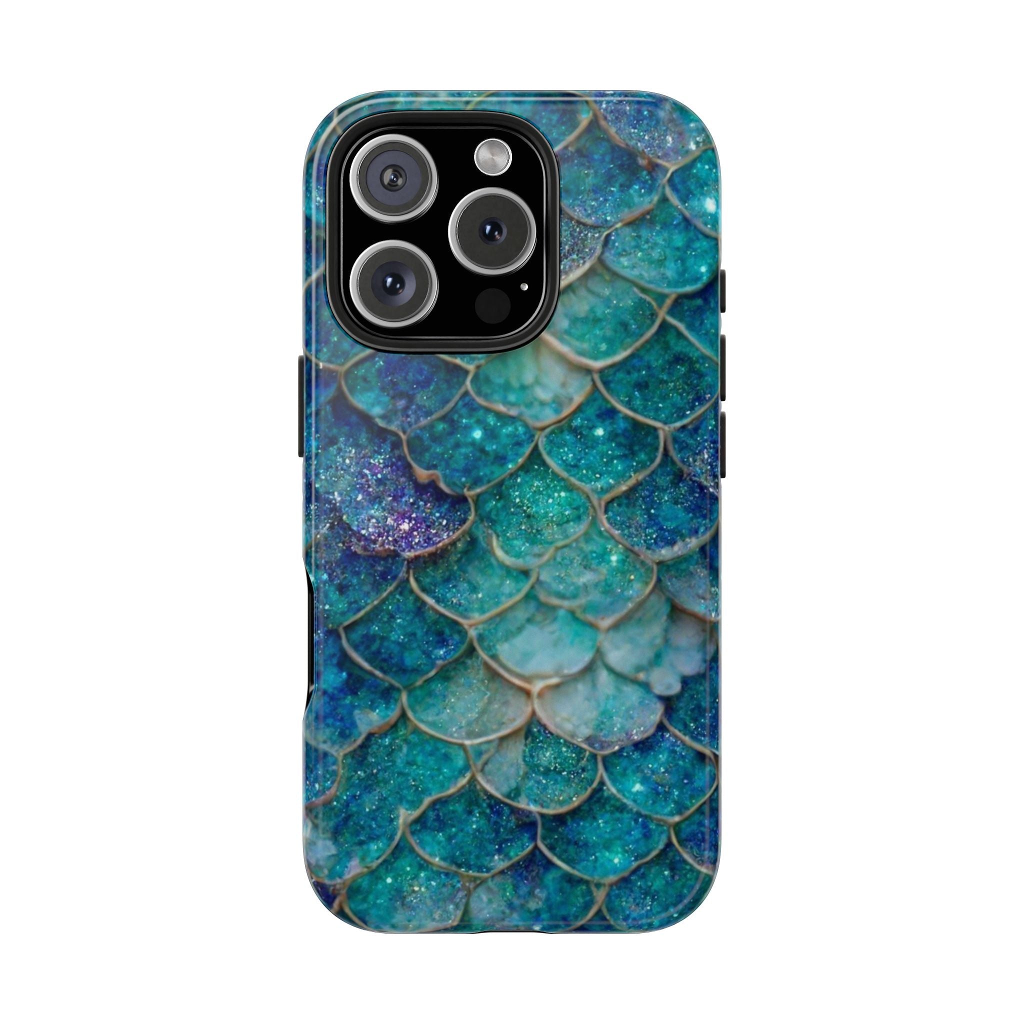 Blue Artwork Pattern, Strong Protection for iPhone and Samsung