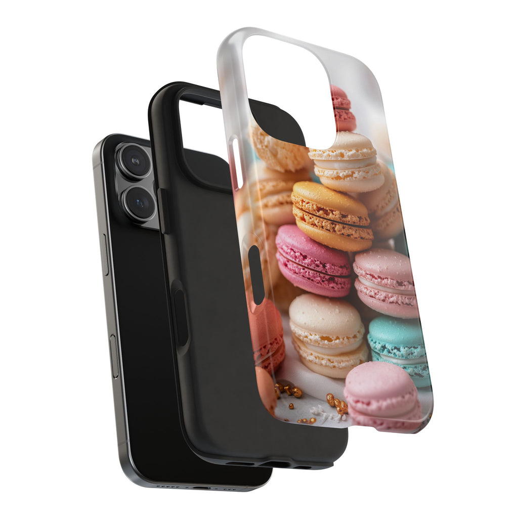 Pastel Macarons, Strong Protection for iPhone and Samsung