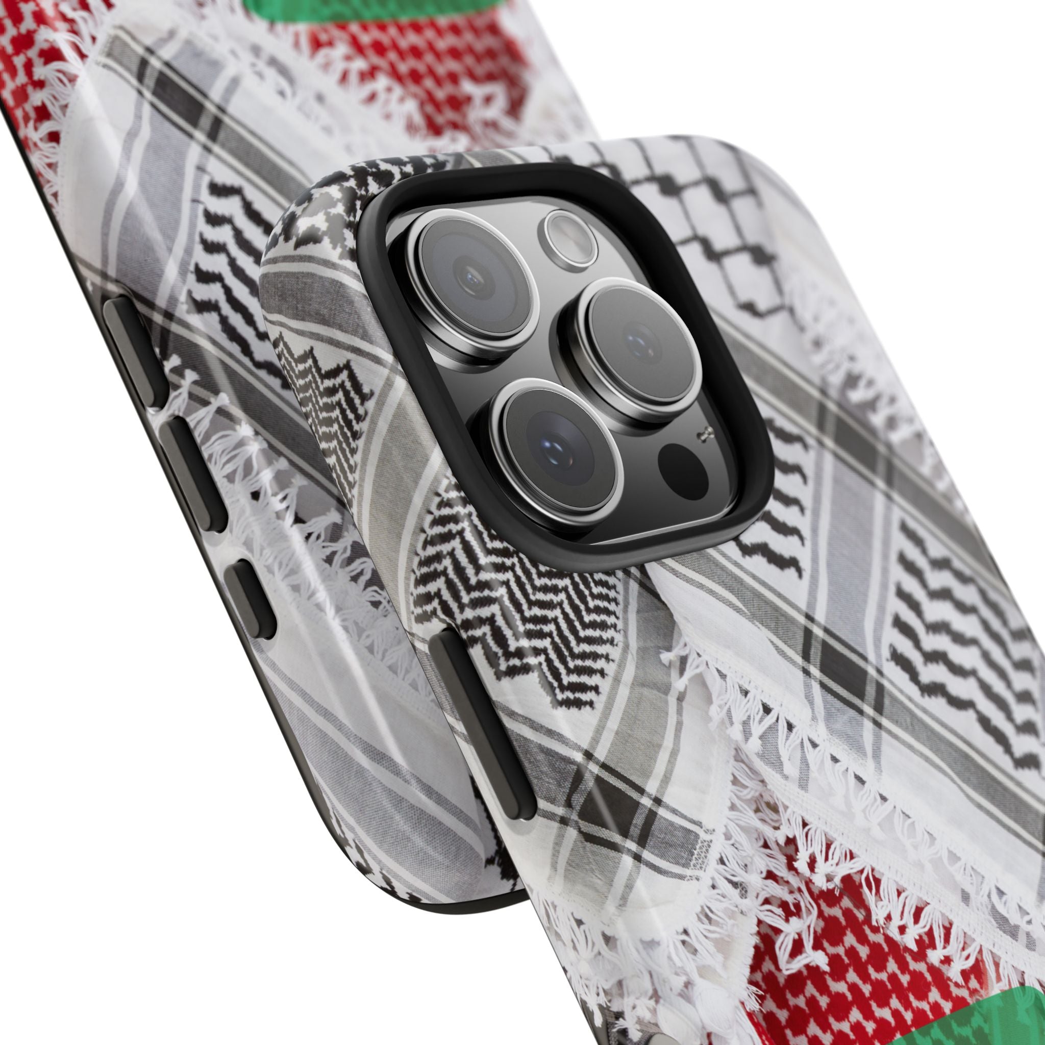 Tough Case, Free Palestine for iPhone, Gaza, Jerusalem, Palestinian Scarf, Koufiyeh, Symbol of Palestine