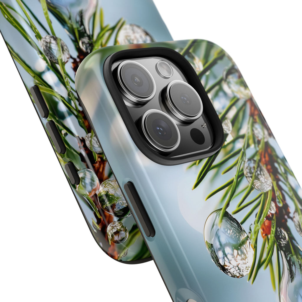 Phone Case - Dew Covered Pine Needles in a Misty Morning