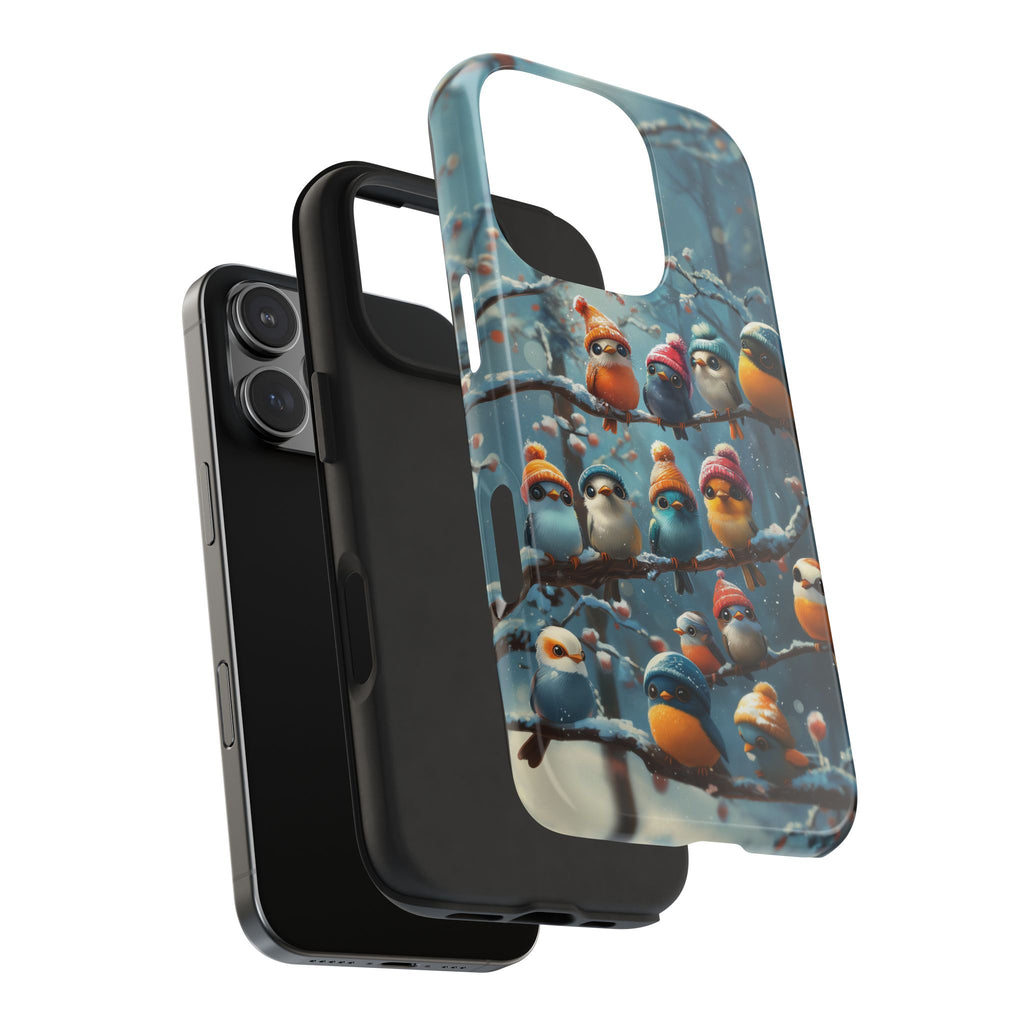 Winter Birds, Strong Protection for iPhone and Samsung