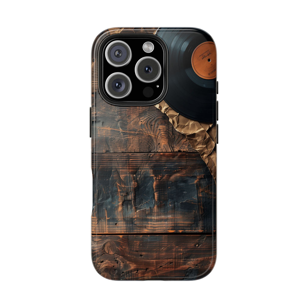 A Vynil Record Phone Cover Tough Case, Music Nostalgia, iPhone | Samsung