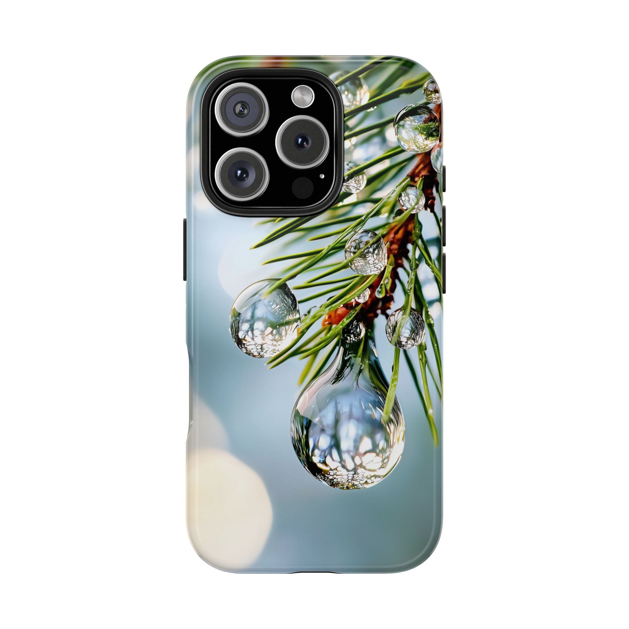 Phone Case - Dew Covered Pine Needles in a Misty Morning