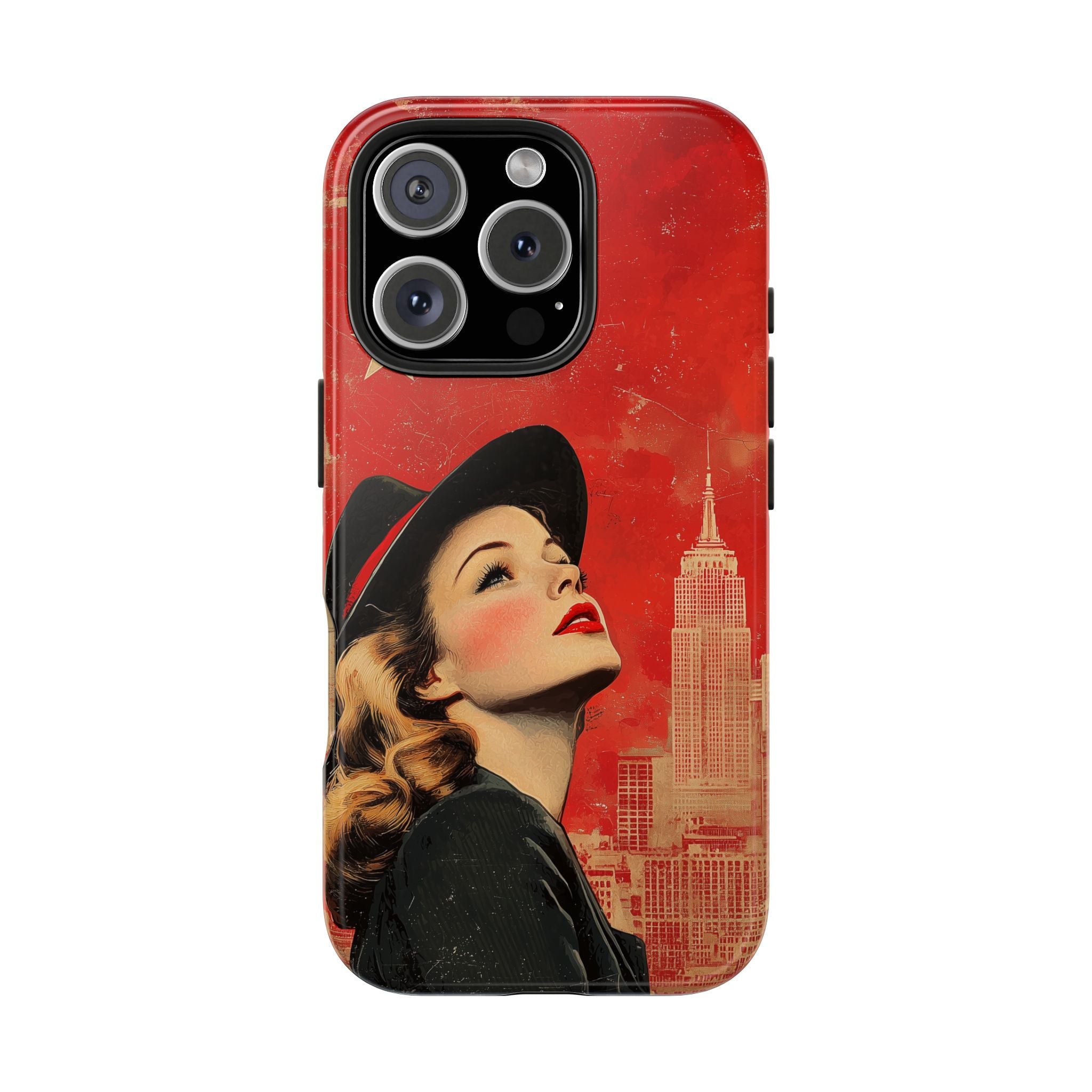 1940's Poster, American Theme, Strong Protection for iPhone and Samsung