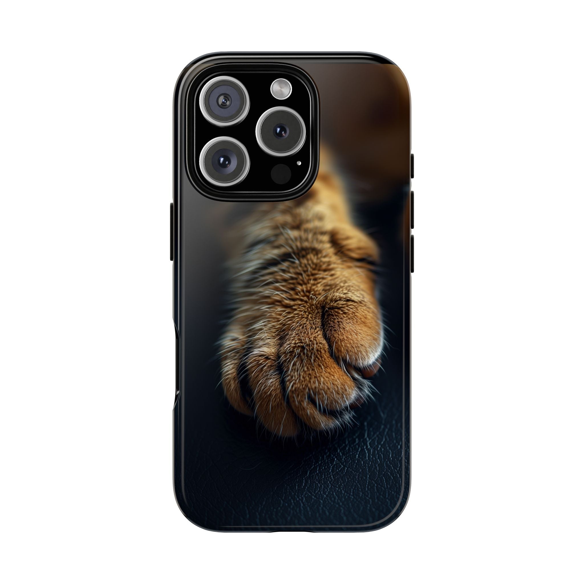 Cat Paw Tough Case, iPhone Case for Cat Lovers