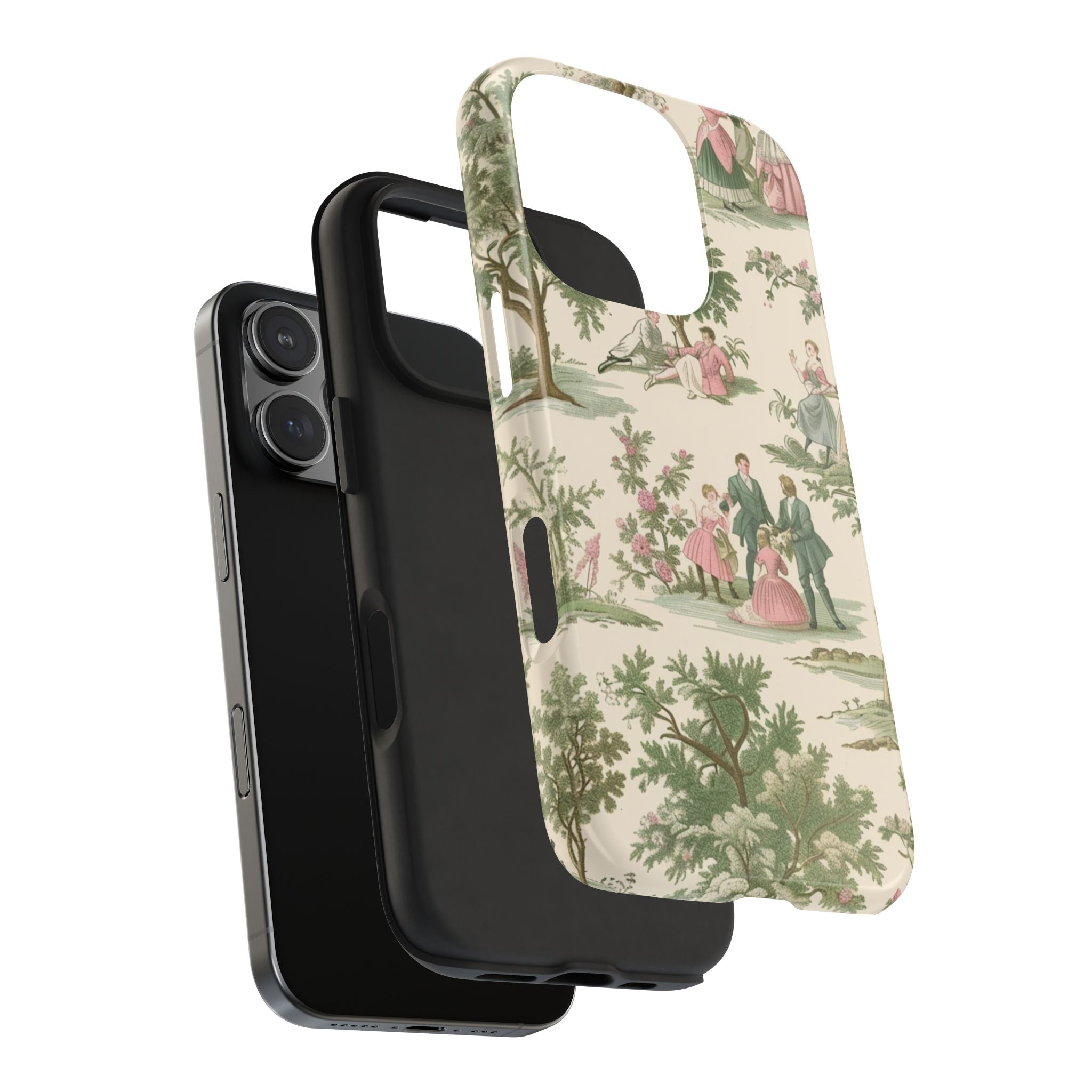 Phone Case - Vintage French Toile Pattern