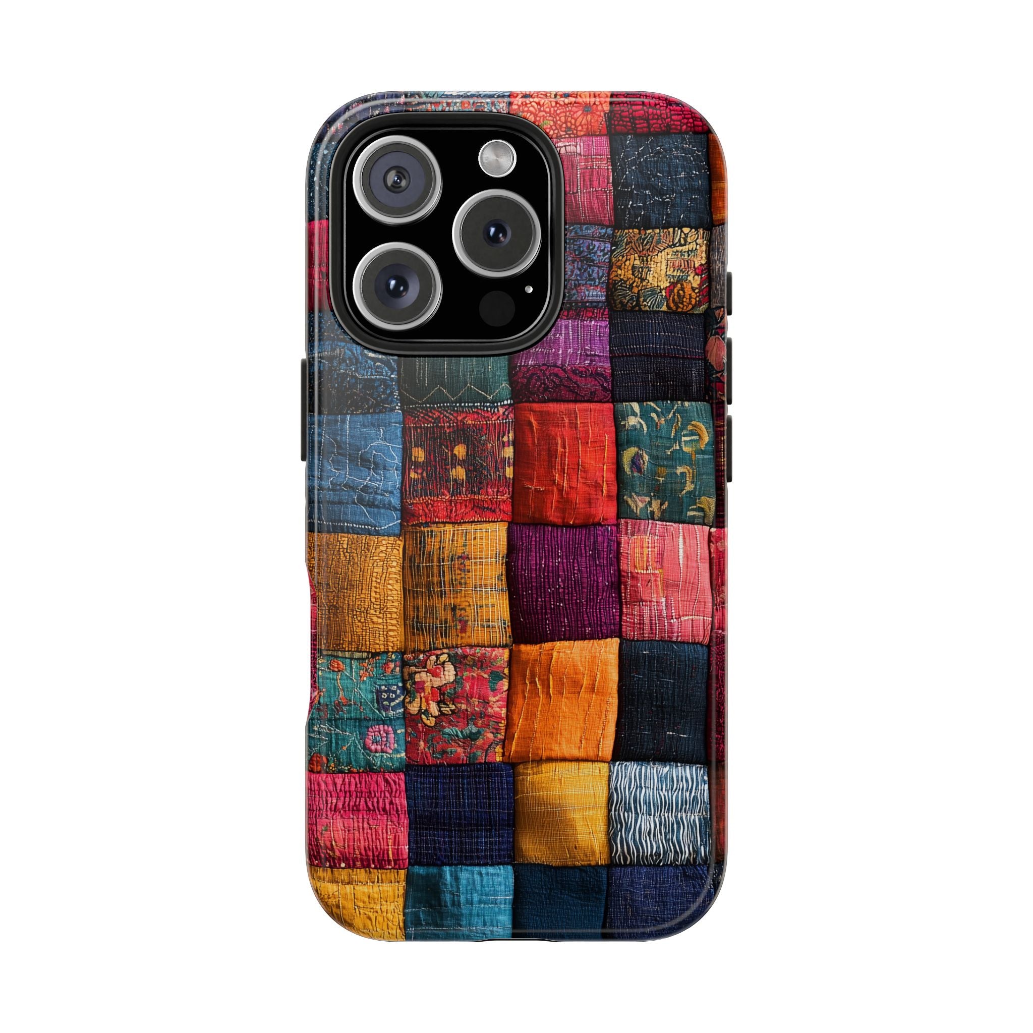 Phone Cases - Patchwork Colorful Tapistry Design