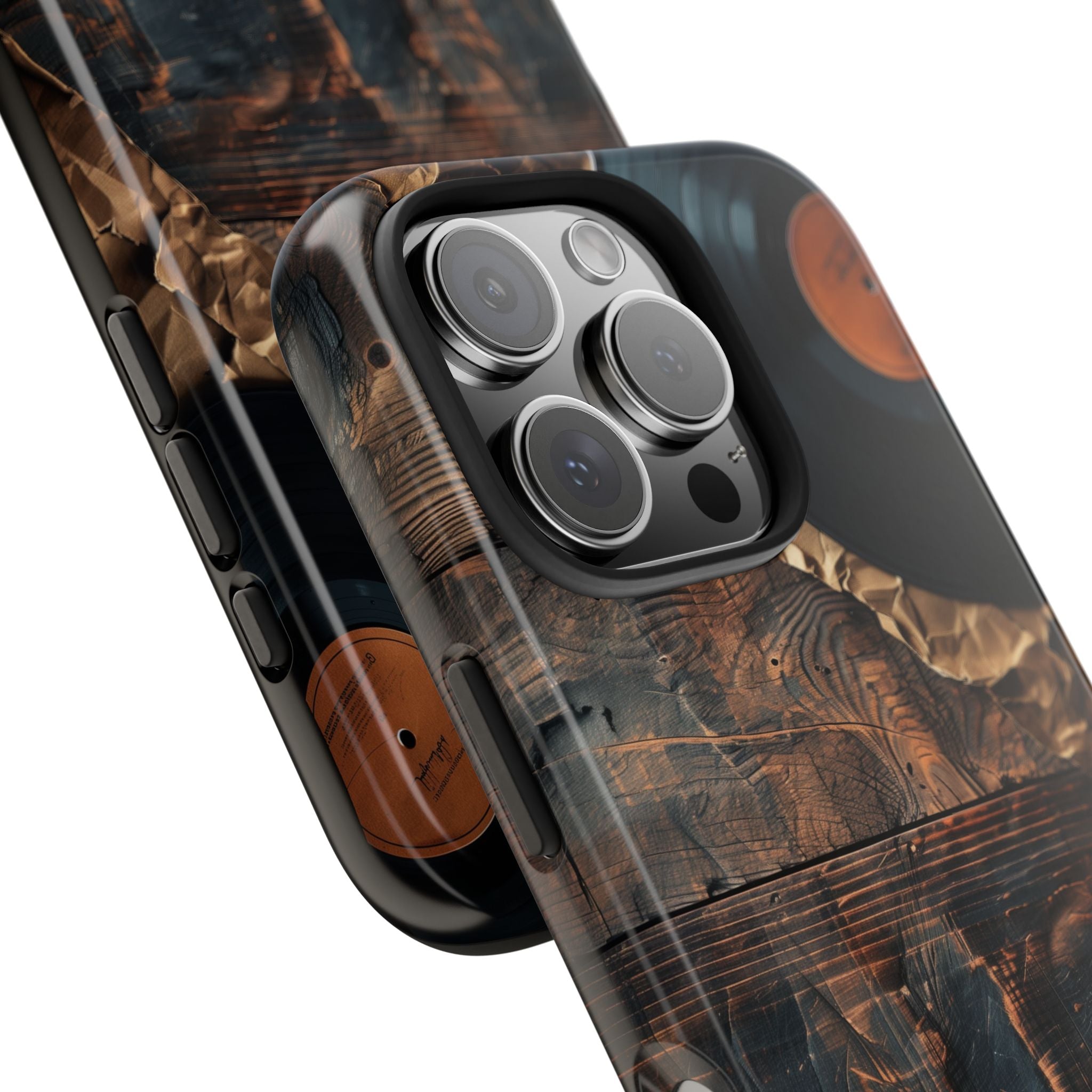 A Vynil Record Phone Cover Tough Case, Music Nostalgia, iPhone | Samsung