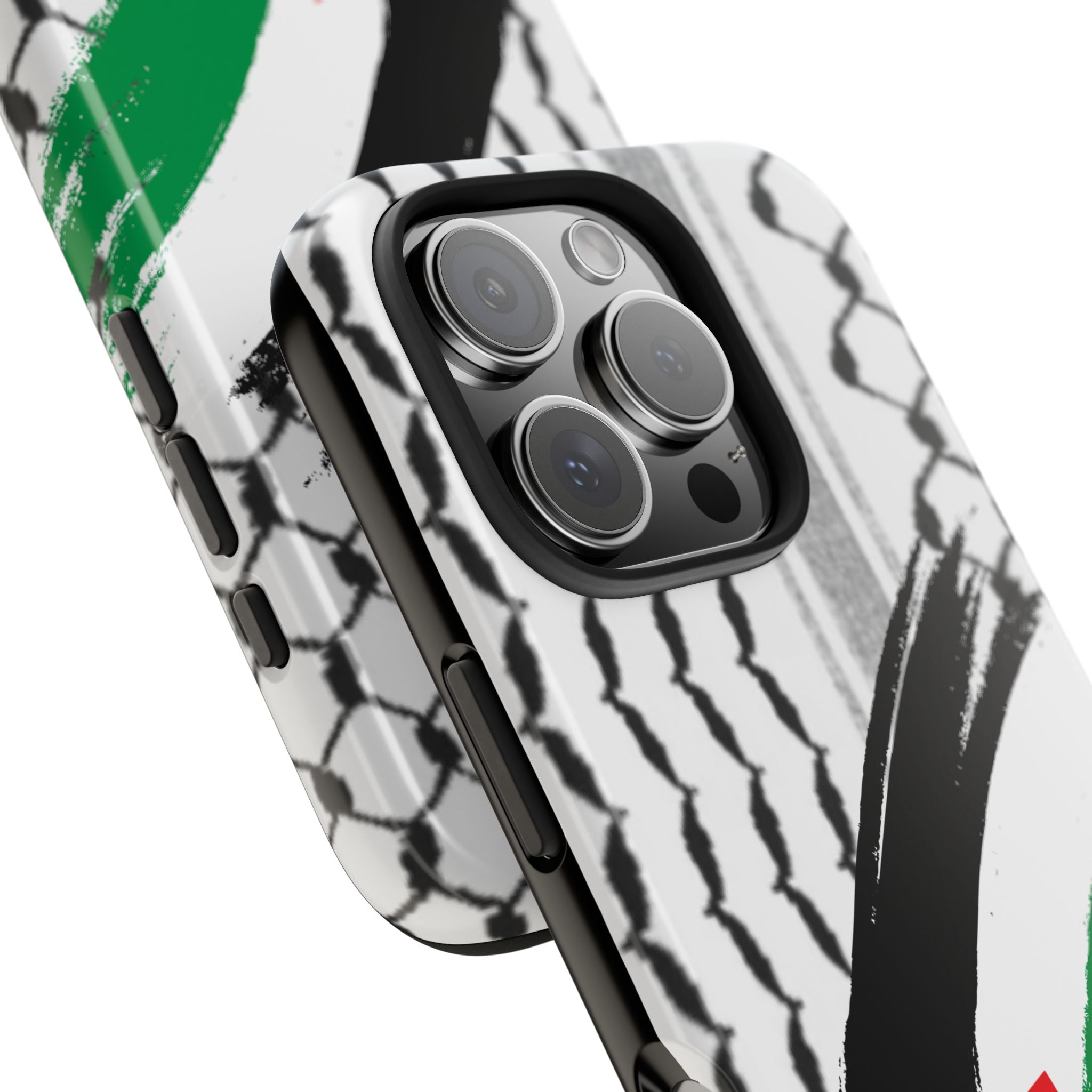 Palestine Flag, Tough Case, Free Palestine for iPhone, Gaza, Jerusalem, Palestinian Scarf, Koufiyeh, Symbol of Palestine