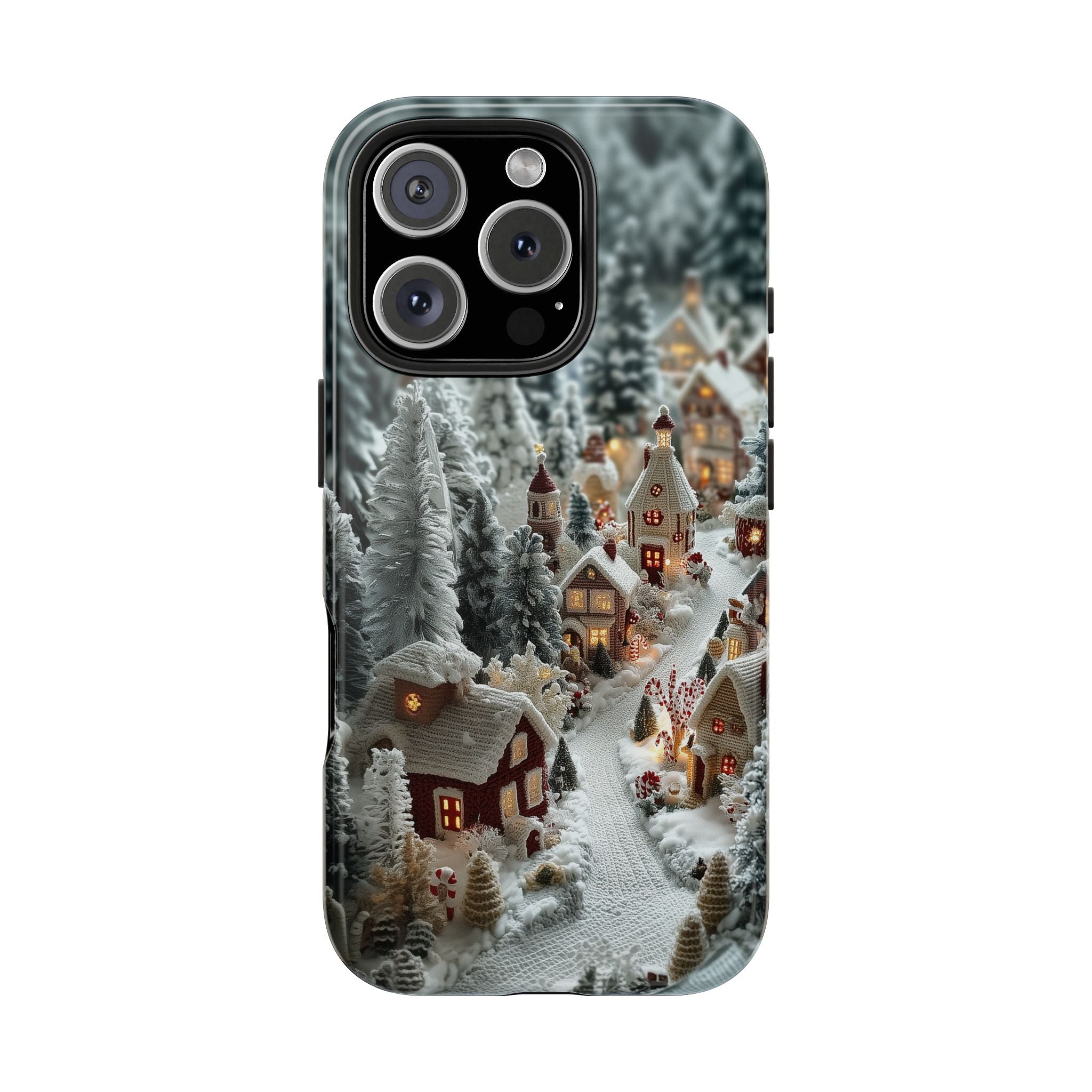 Phone Case Christmas Village under the Snow