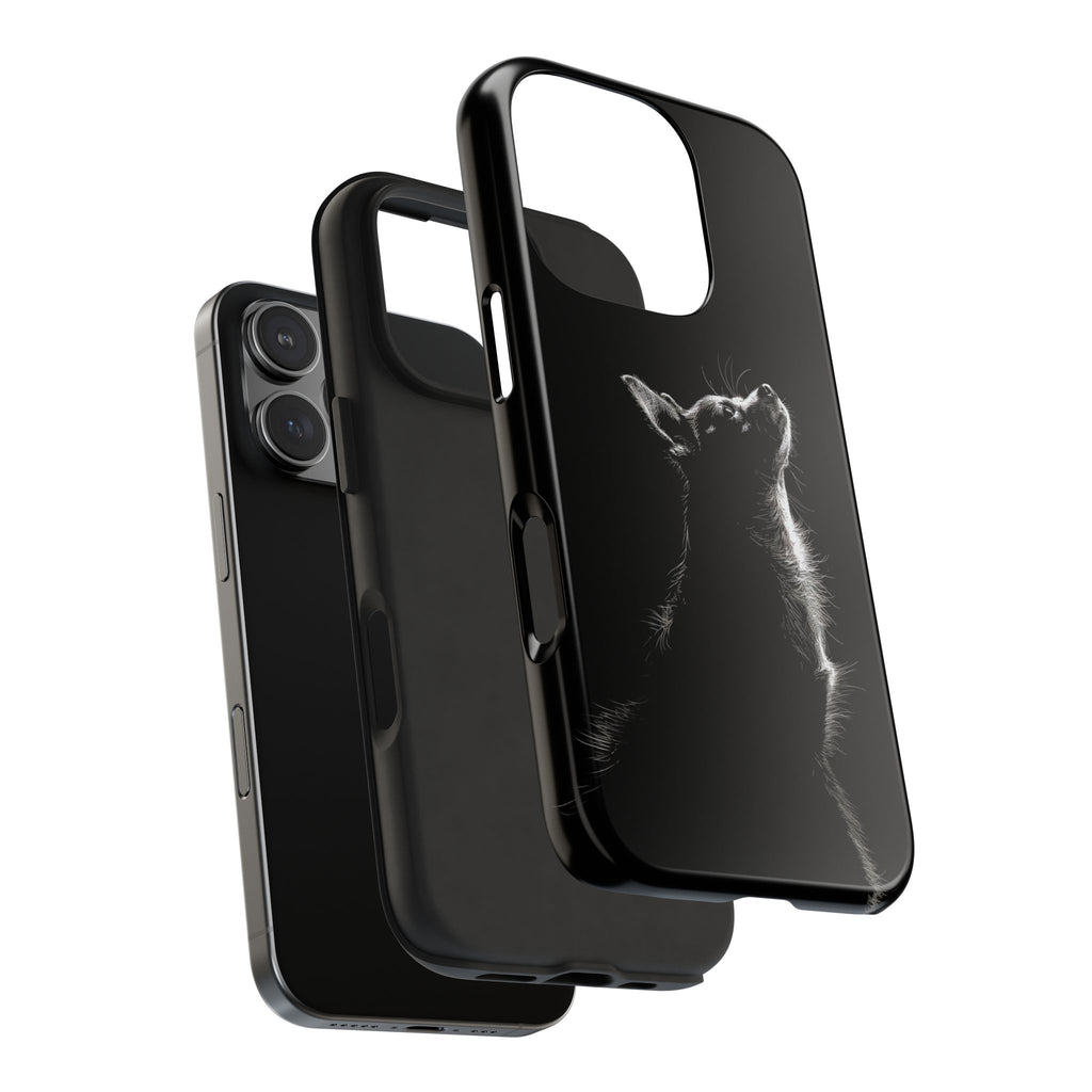 Stylish Corgi Silhouette Phone Case, Durable Design for iPhone and Samsung