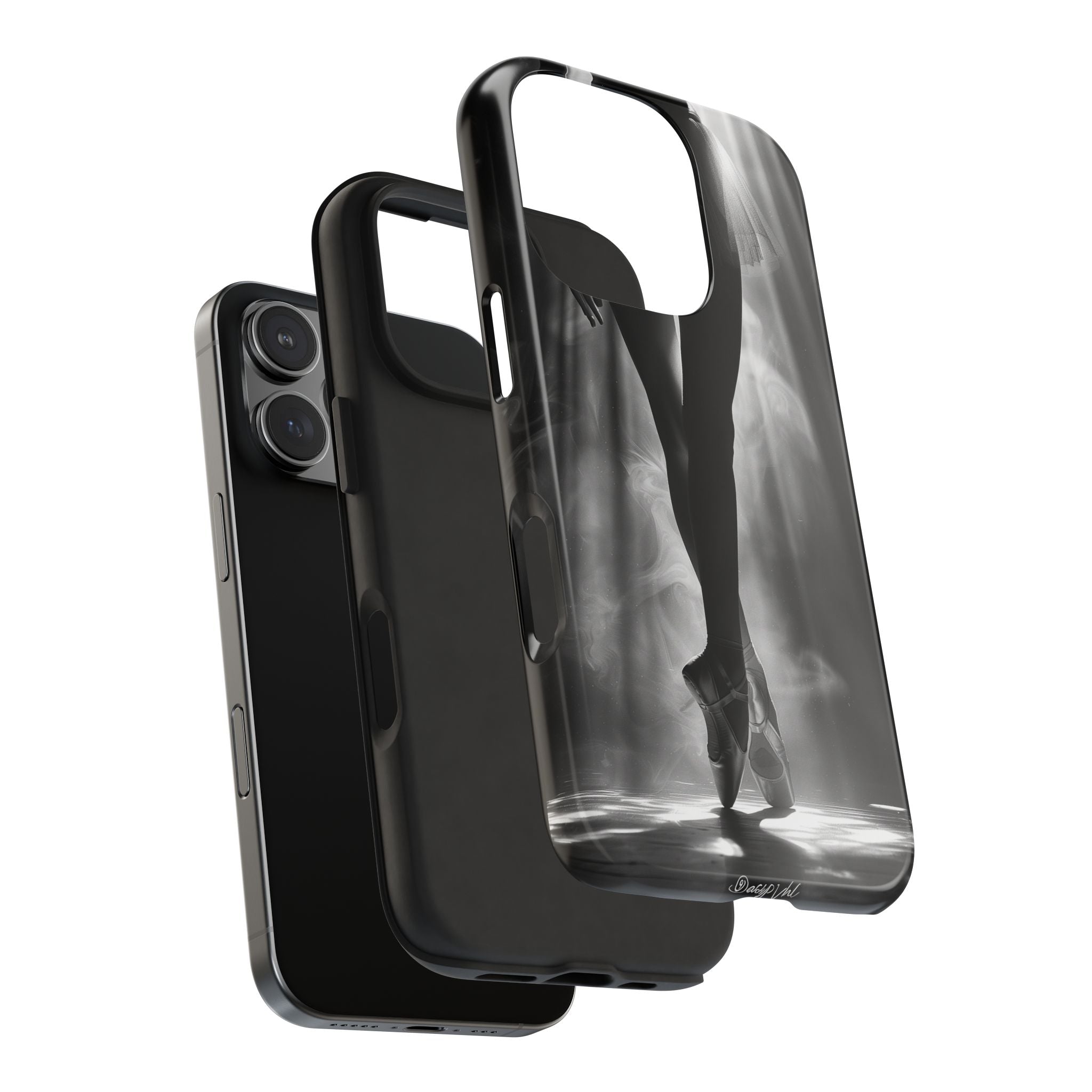 Ballet in Black and White, Strong Protection for iPhone and Samsung