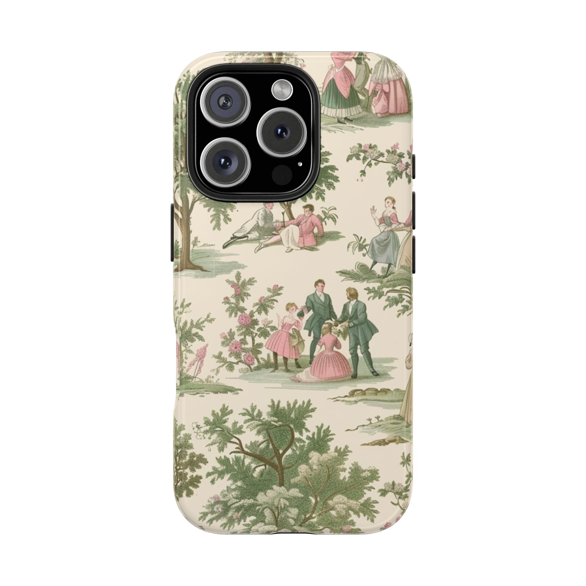 Phone Case - Vintage French Toile Pattern
